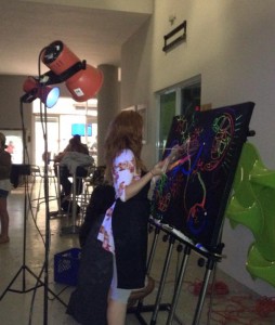 Toma del "Live Painting Performance"