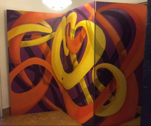 Exposición: Cierre Mural: Entre líneas, de Edel Galay
