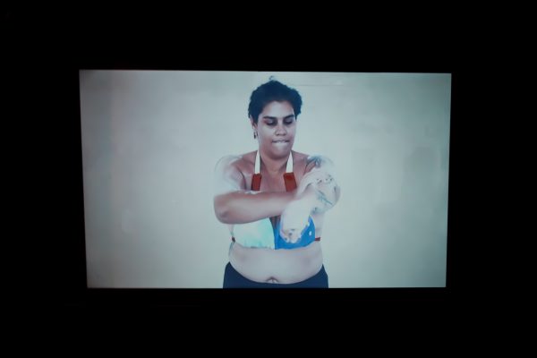 Lilliam Nieves, "To be diaspora, to be a disaster, to be a state, to be an island, to be Puerto Rican…", 2017, Video: documentación performance, 14:28 mins