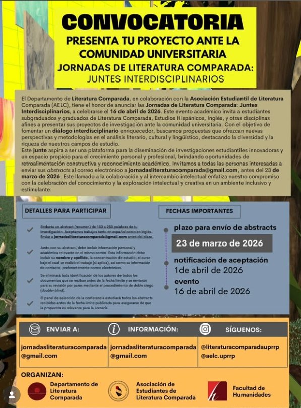 Departamento de Literatura Comparada UPRRP