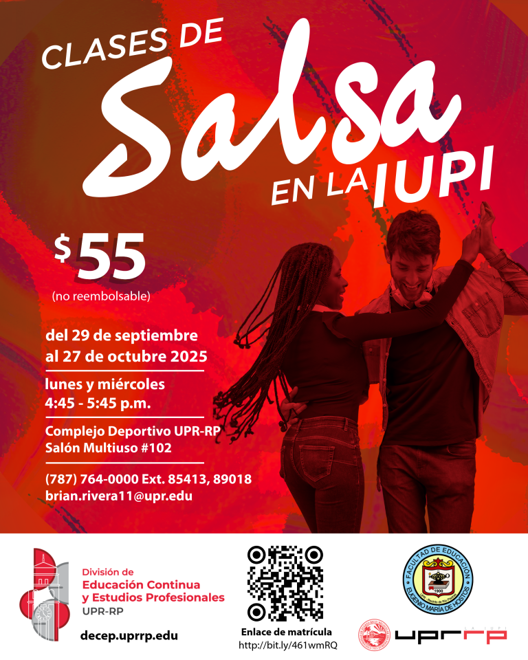 Promoción clases de salsa png